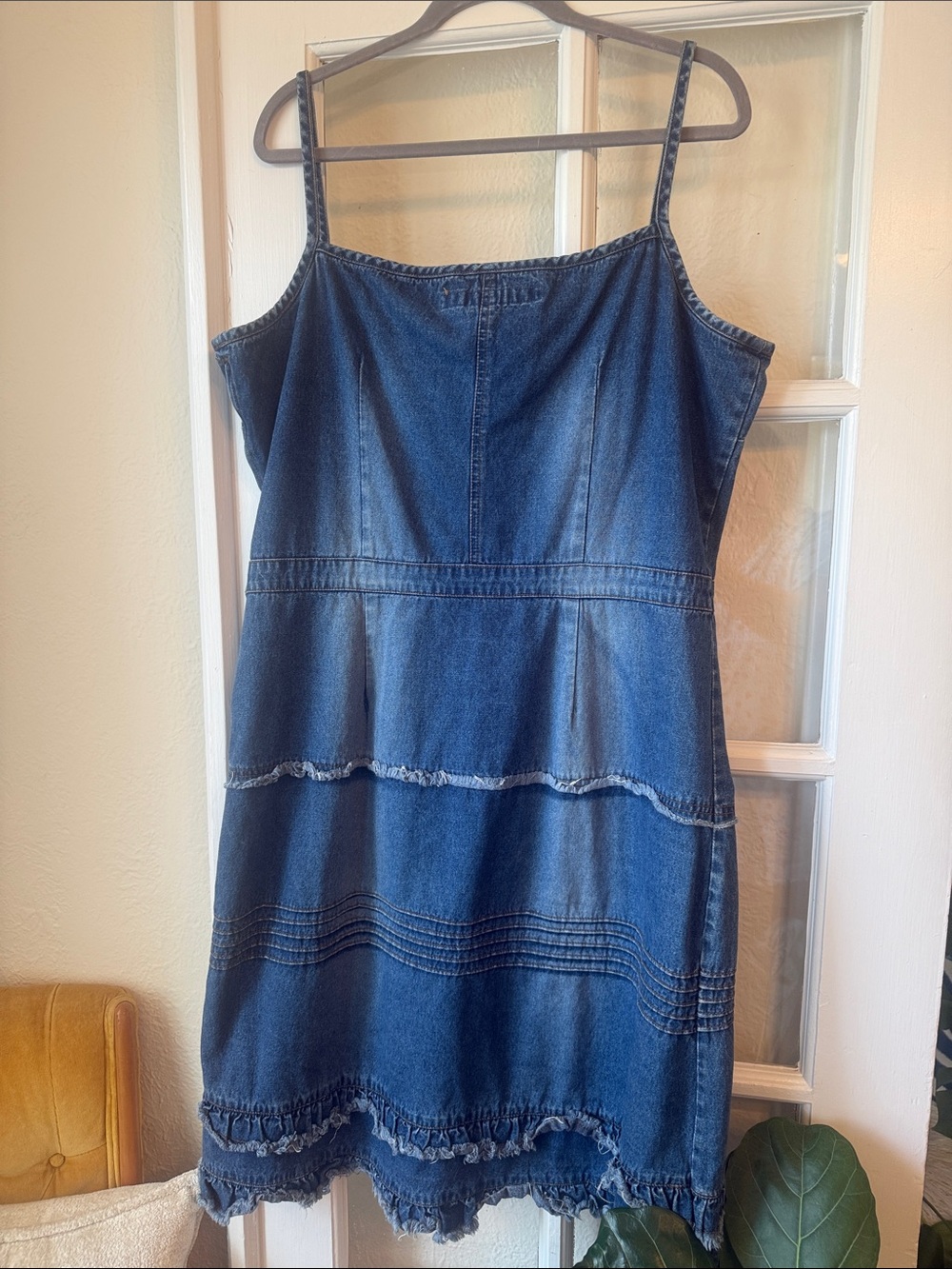 Y2K Me and You Denim Dress - Picture 3 of 7